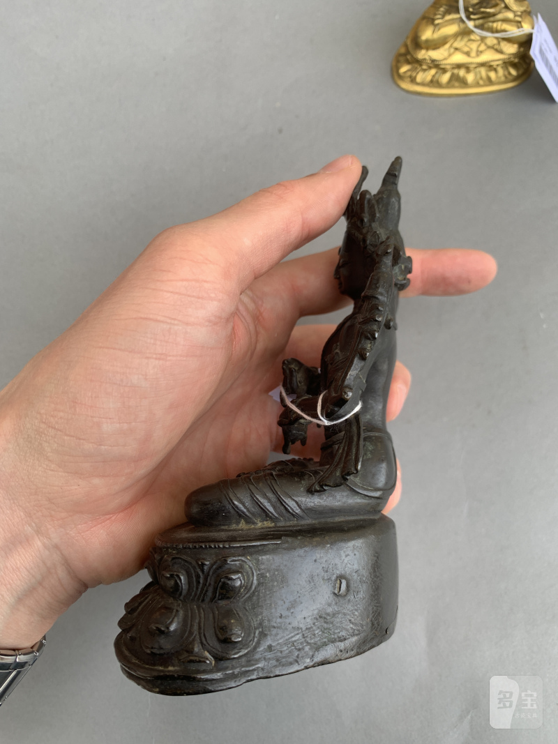 A BRONZE FIGURE OF VAJRASATTVA - 图10
